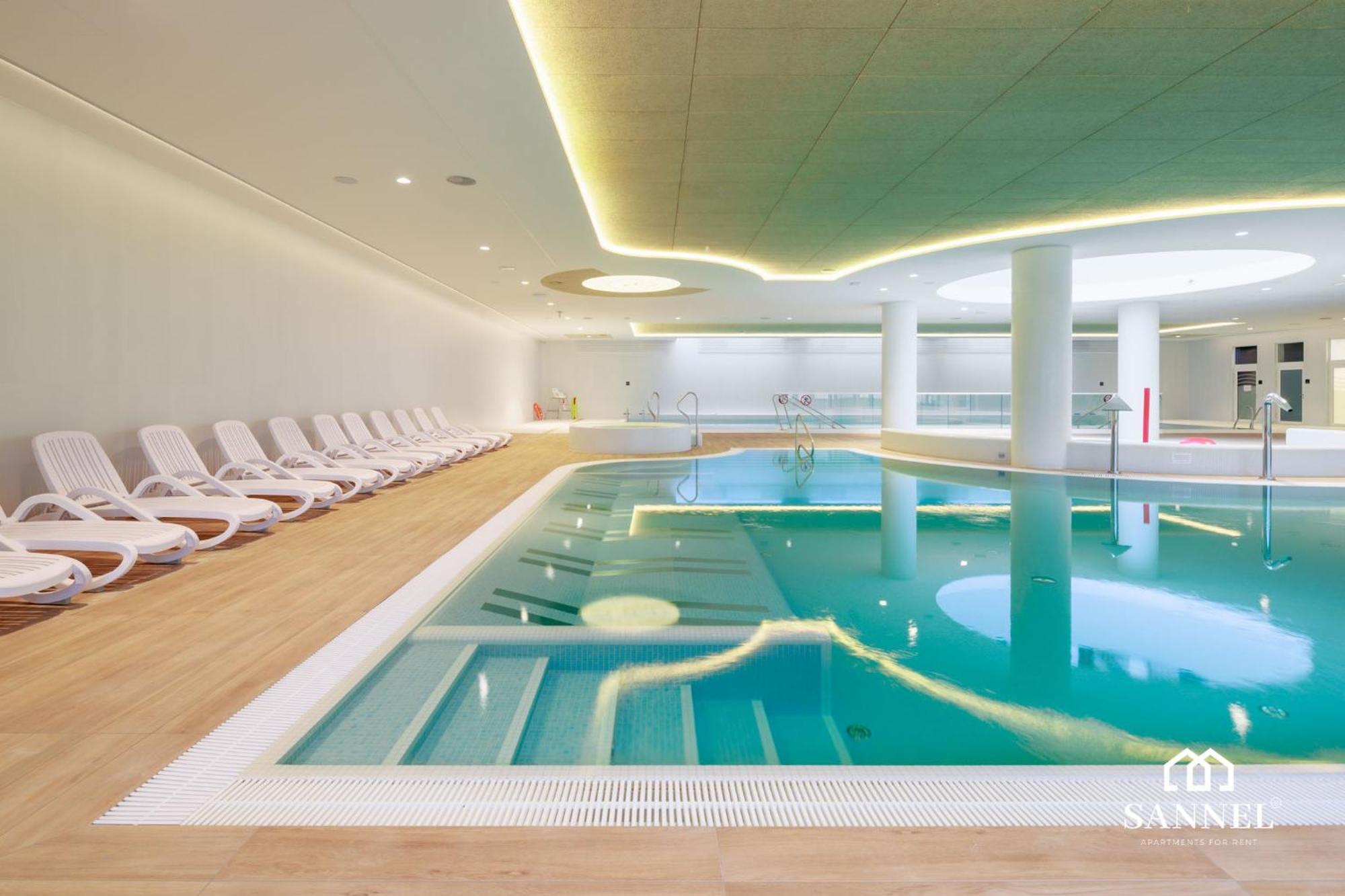 Apartament Baltic Blues Z Dostepem Do Basenow,Strefy Saun,Jacuzzi - Pinea Apartments Pobierowo - Sannel Apartments For Rent Экстерьер фото